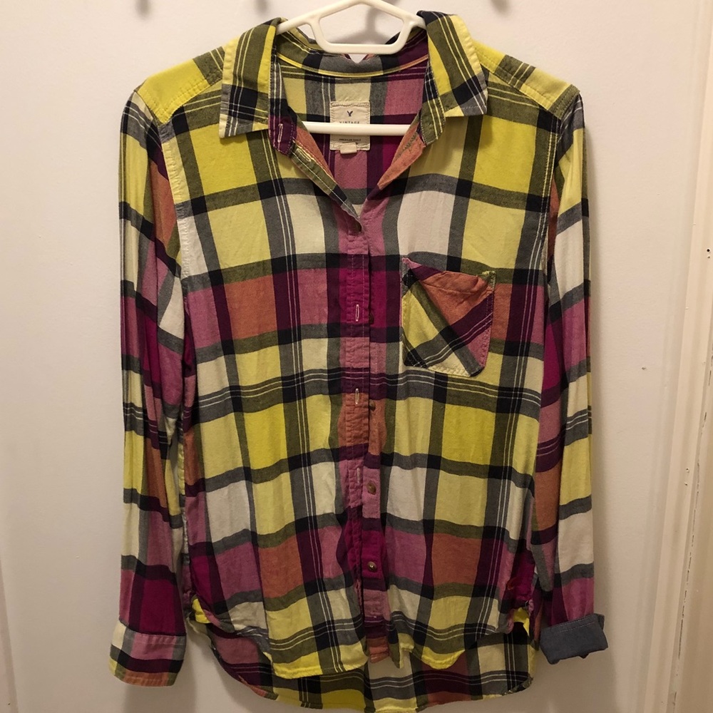 American Eagle Boyfriend Flannel